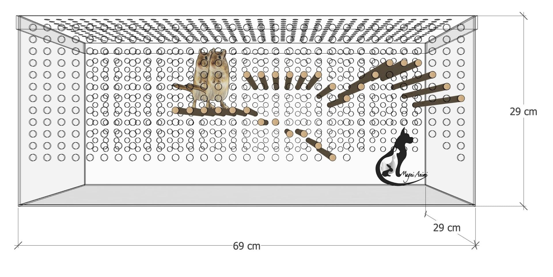 Křečkárium CRICETA